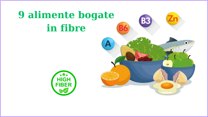 9 Alimente bogate în fibre pentru o digestie sănătoasă