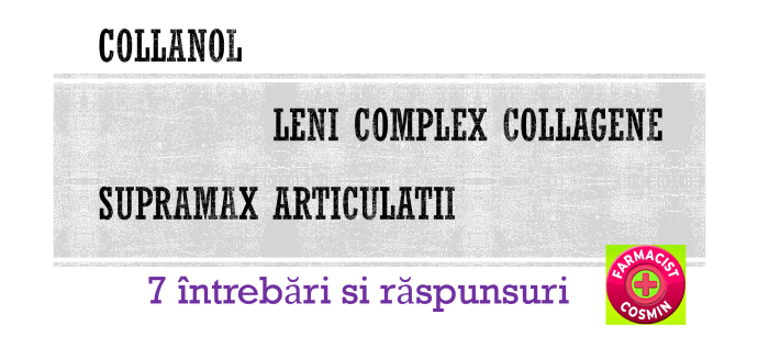 Collanol - Leni Complex Collagene - Supramax articulatii